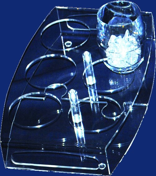 Plexyglass tray