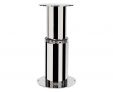 Manual round table pedestal