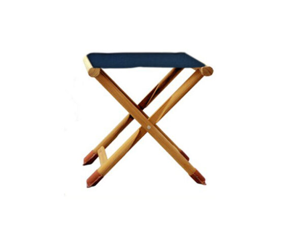 Sgabello teak pieghevole