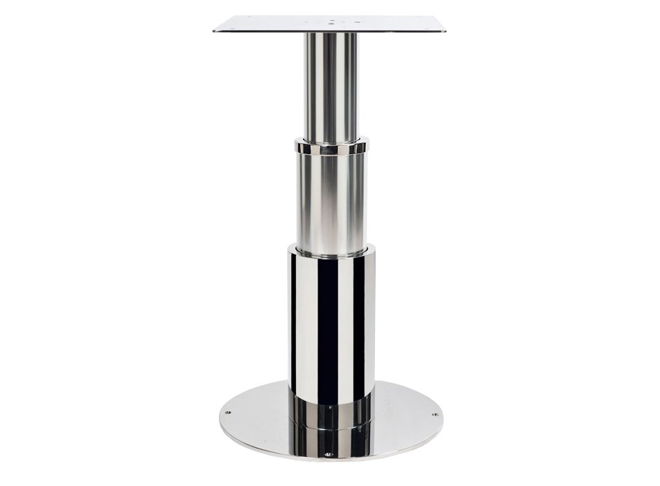 Electrical round table pedestal made in SS and alloy